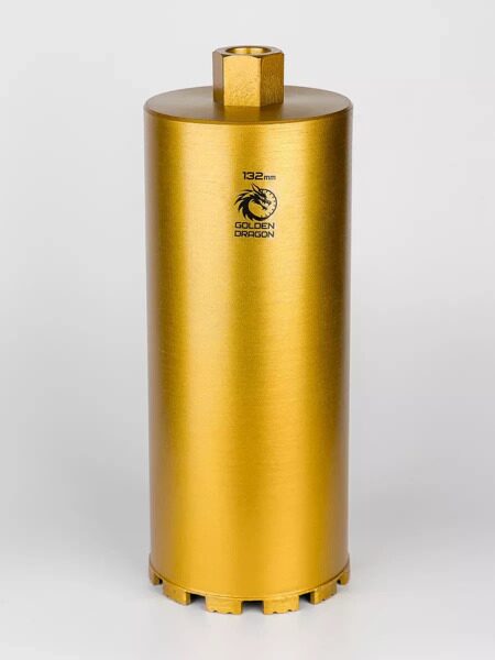 Коронка алмазная 1 1/4" 162/400/12 сегм. по бетону Golden Dragon